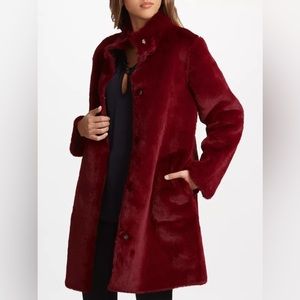 Reversible Faux Fur Coat from Velvet by Graham & Spencer XS